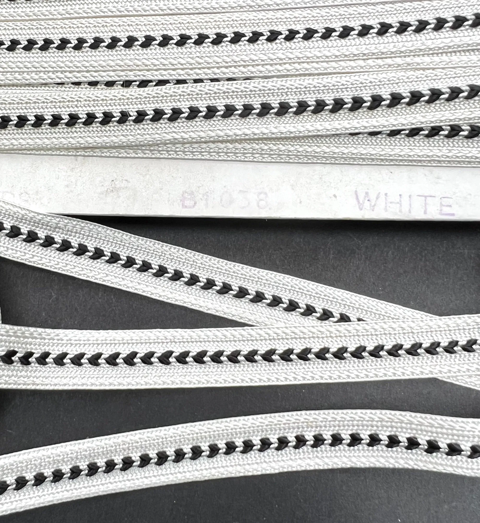 1m Sophisticated Mid Century Black or White Trim - 12mm wide.