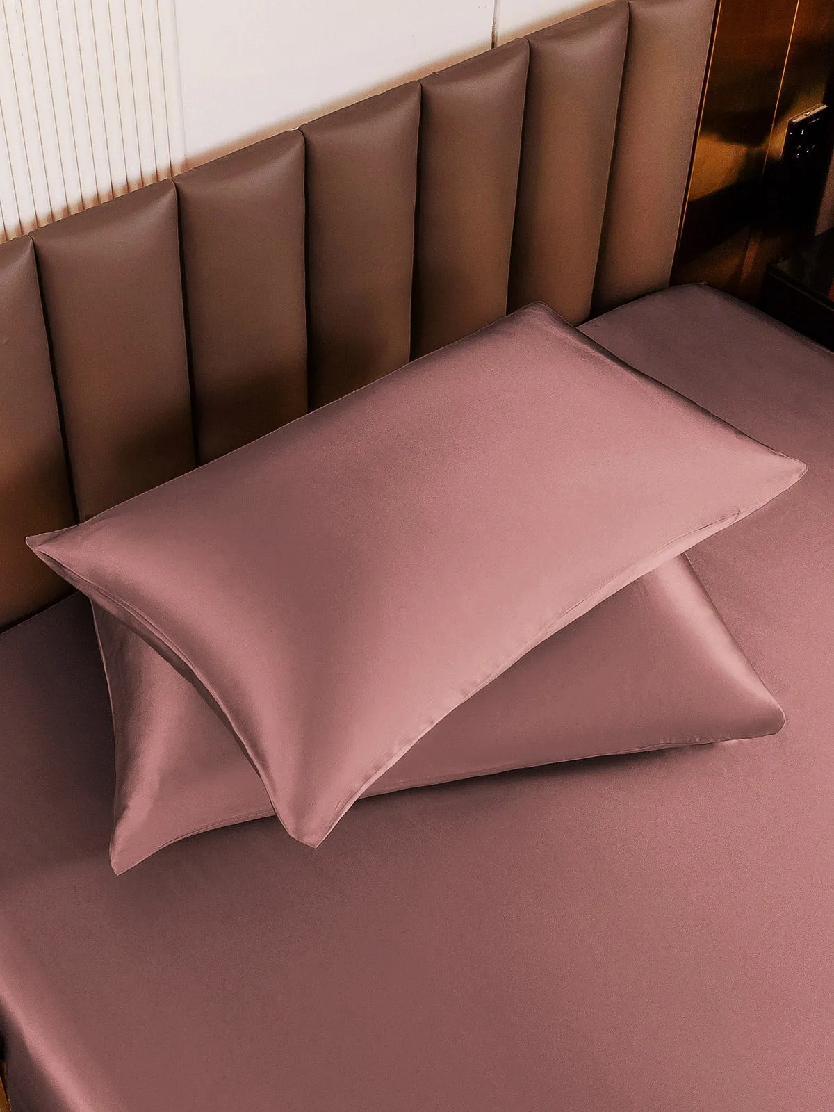 2Pcs 19Momme Pure Silk Pillowcases Bundle - Hidden Zipper