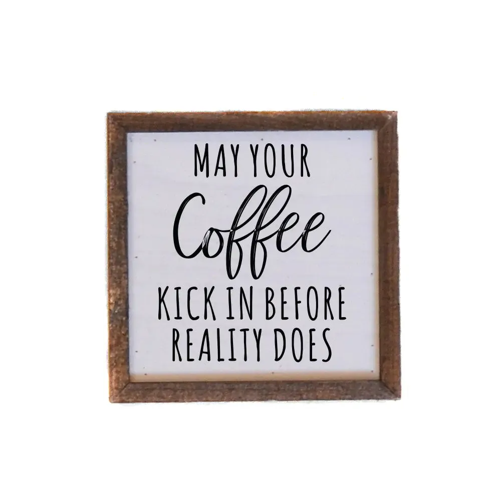 6 x 6 Wooden Sign