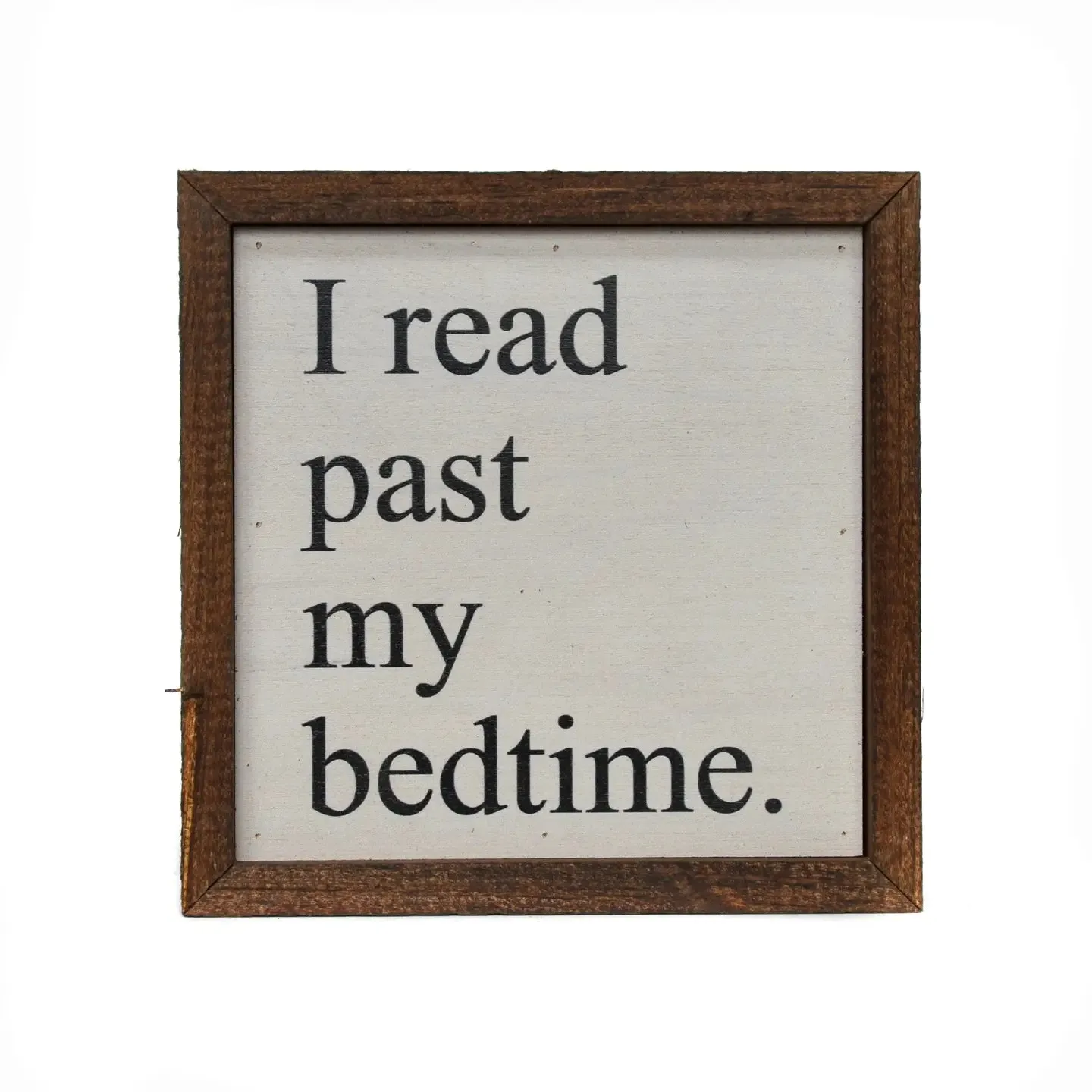 6 x 6 Wooden Sign