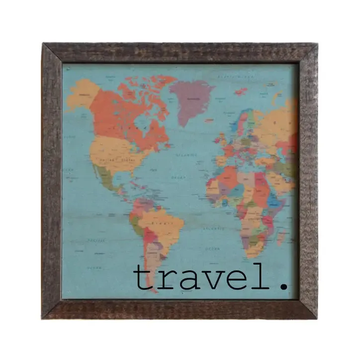 6 x 6 Wooden Sign