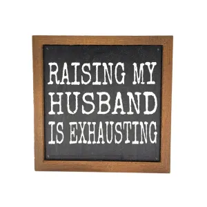 6 x 6 Wooden Sign