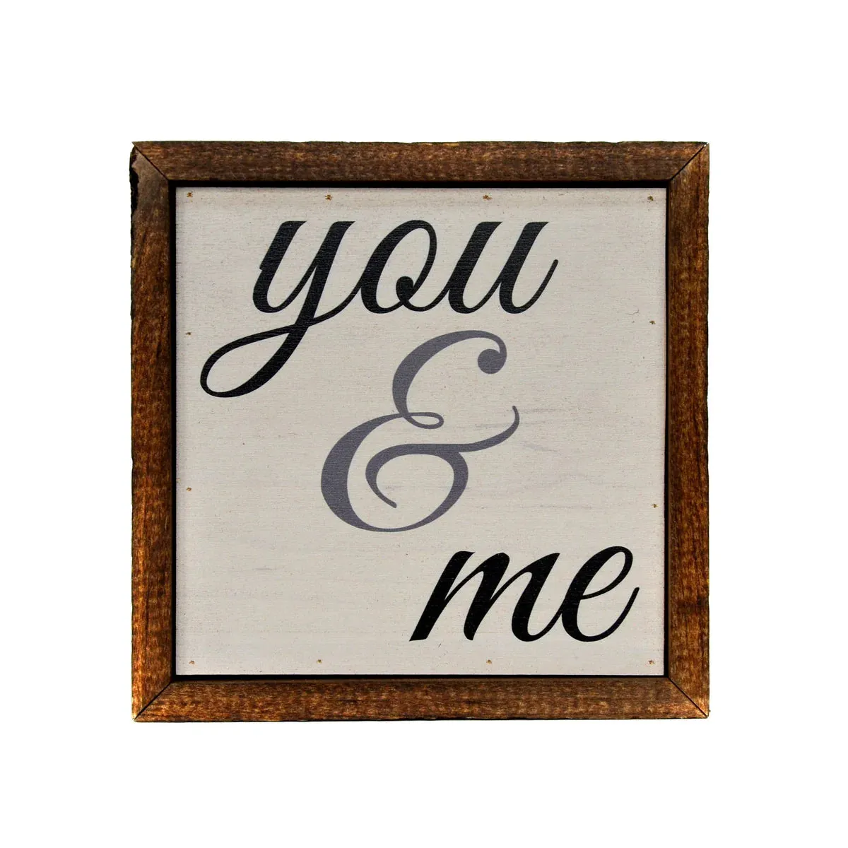 6 x 6 Wooden Sign