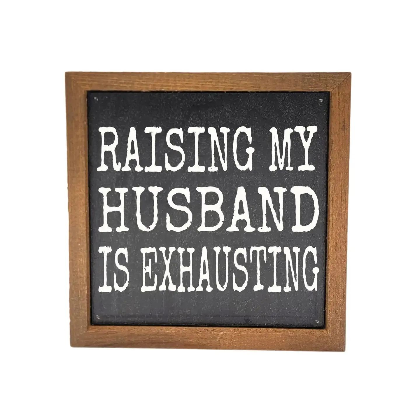 6 x 6 Wooden Sign
