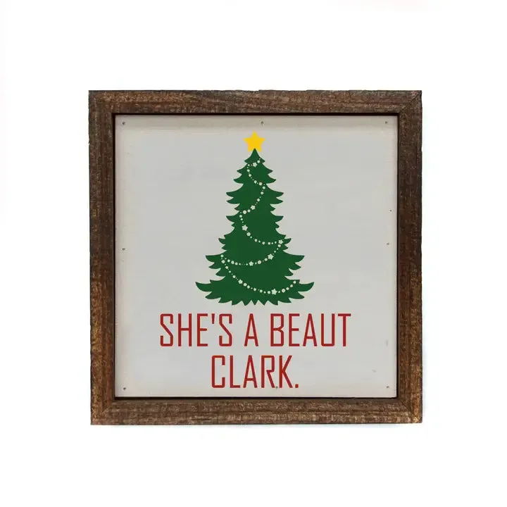 6 x 6 Wooden Sign