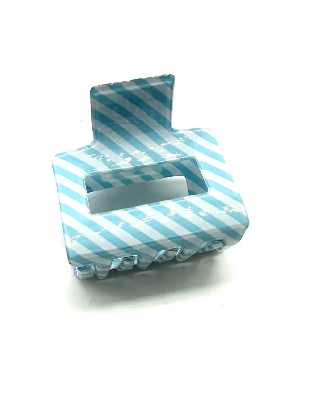 Abbie Stripe Claw Clip