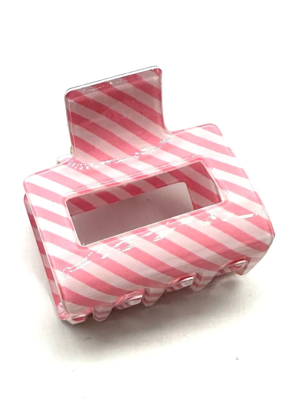 Abbie Stripe Claw Clip