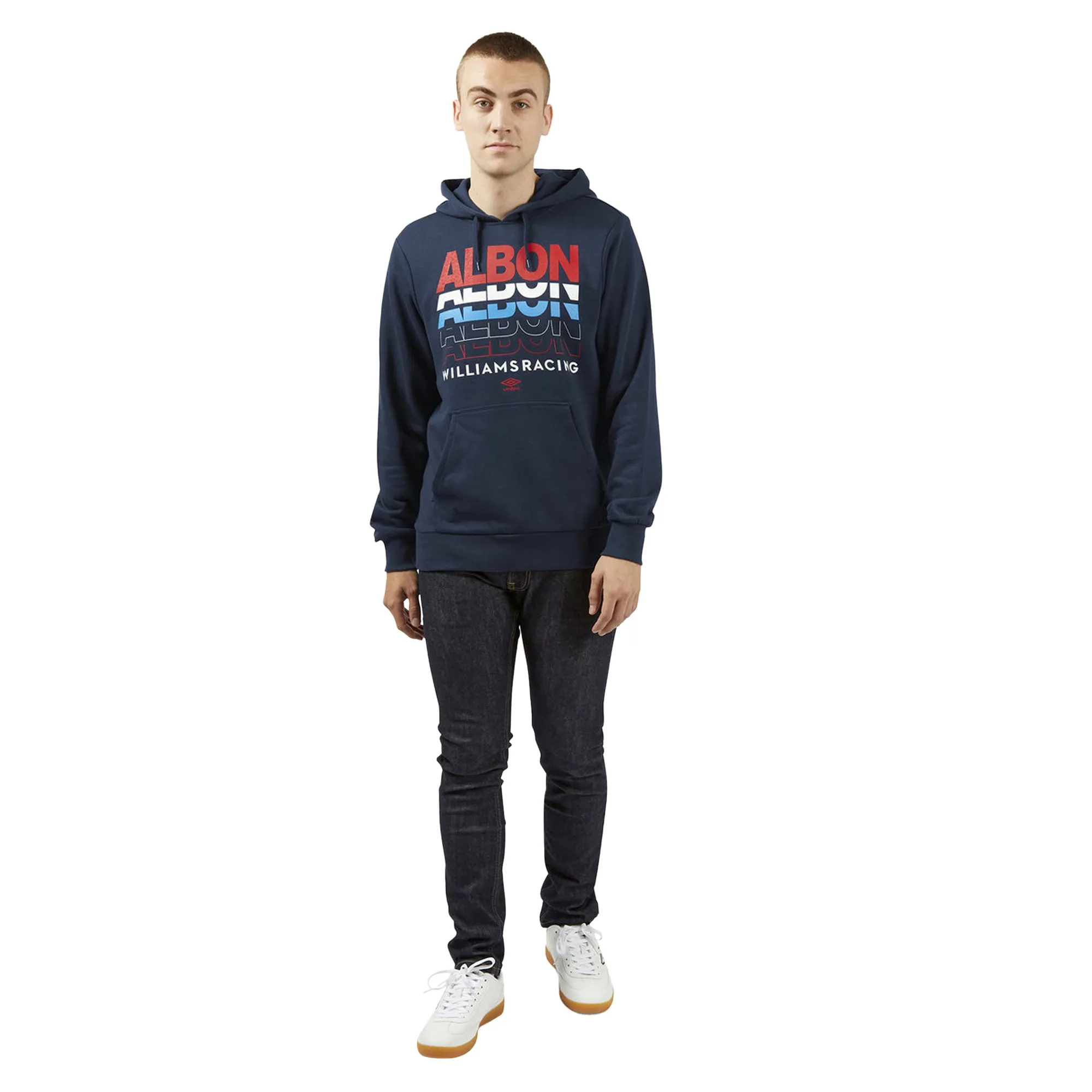 Alex Albon Mens Know My Name Umbro Hoodie
