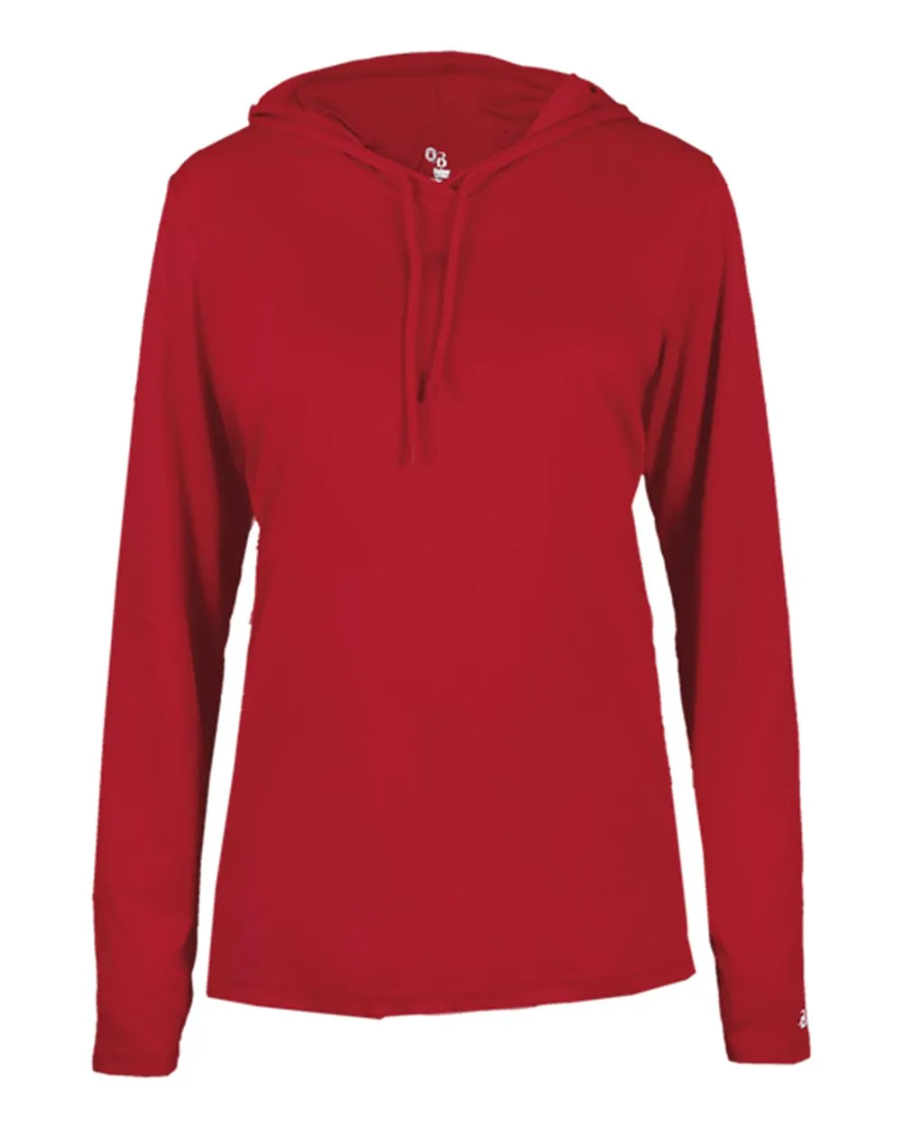Badger Women's B-Core Long Sleeve Hooded T-Shirt 4165