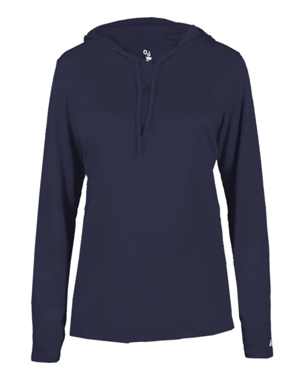 Badger Women's B-Core Long Sleeve Hooded T-Shirt 4165