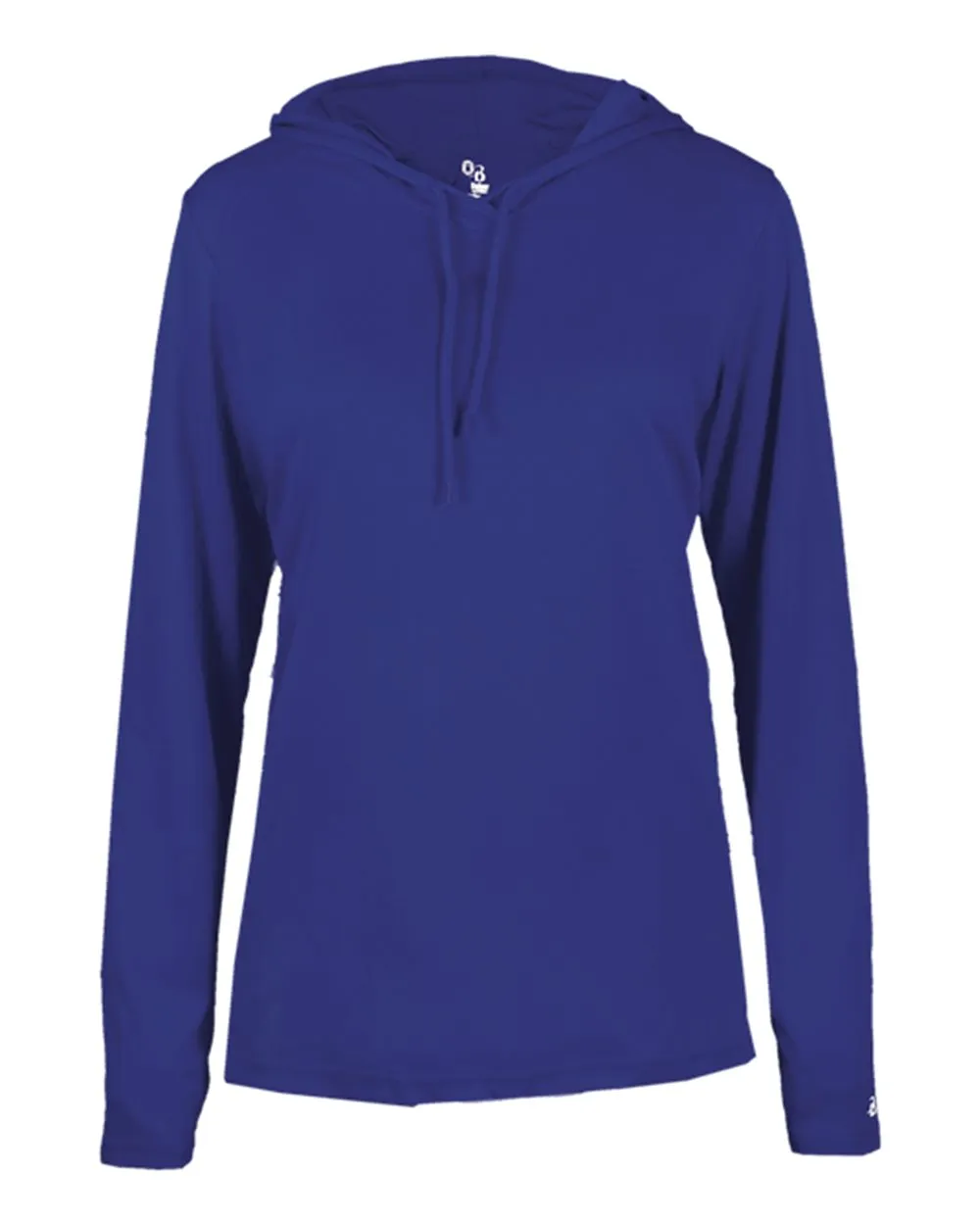Badger Women's B-Core Long Sleeve Hooded T-Shirt 4165