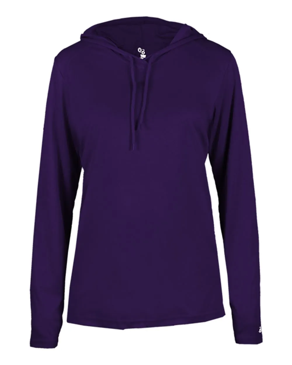 Badger Women's B-Core Long Sleeve Hooded T-Shirt 4165
