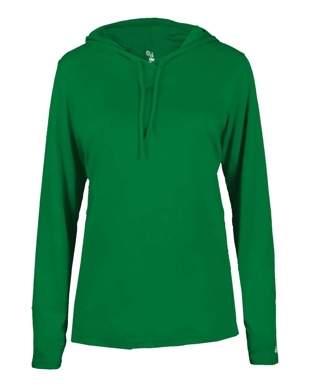 Badger Women's B-Core Long Sleeve Hooded T-Shirt 4165
