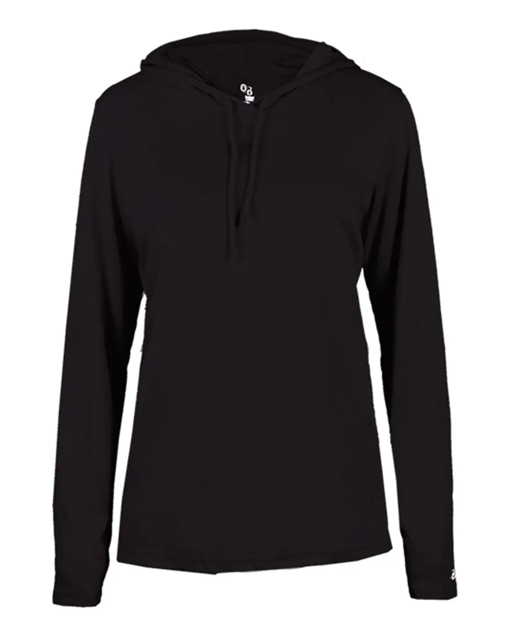 Badger Women's B-Core Long Sleeve Hooded T-Shirt 4165