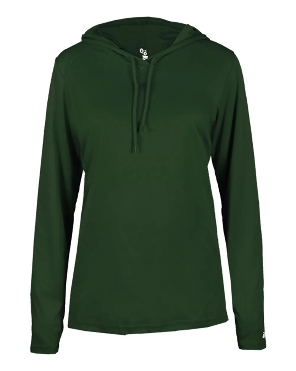 Badger Women's B-Core Long Sleeve Hooded T-Shirt 4165