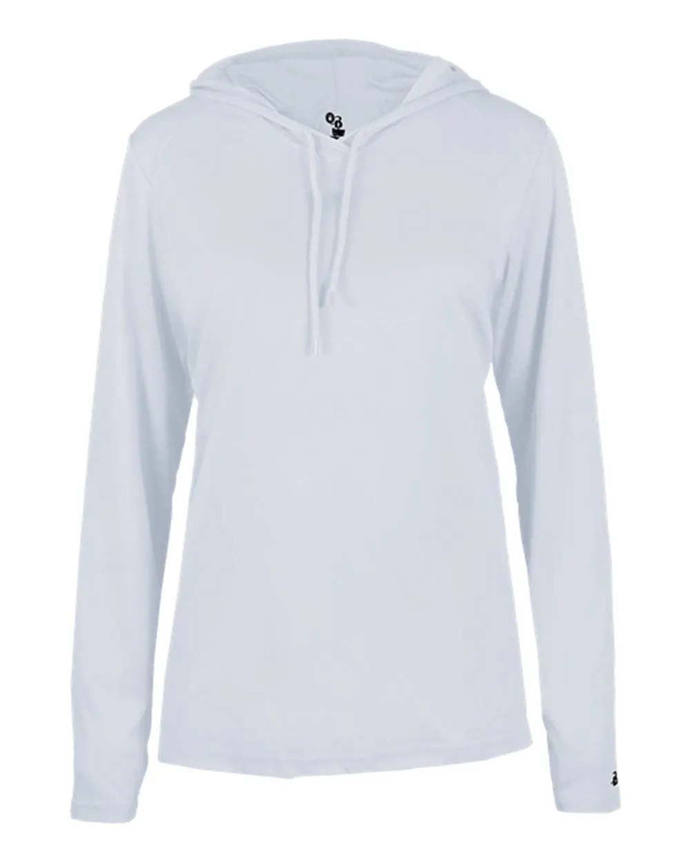 Badger Women's B-Core Long Sleeve Hooded T-Shirt 4165