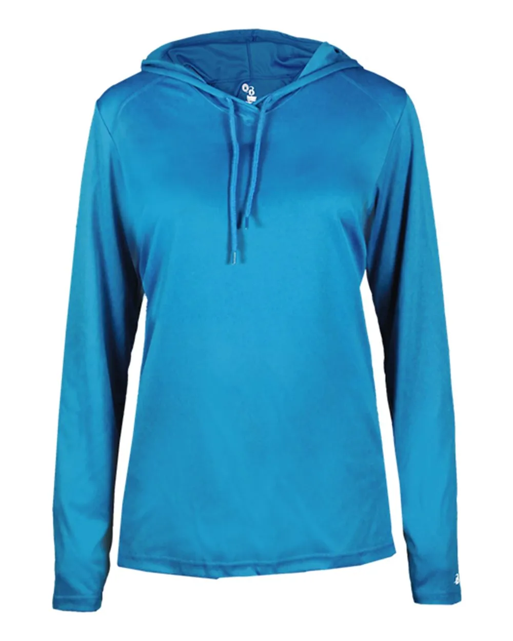 Badger Women's B-Core Long Sleeve Hooded T-Shirt 4165