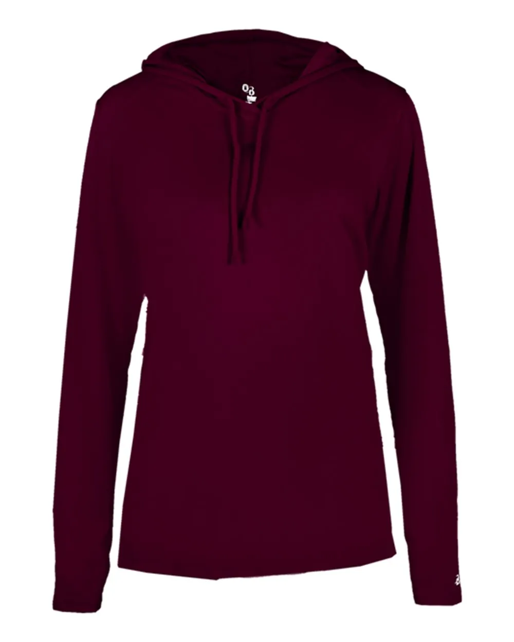 Badger Women's B-Core Long Sleeve Hooded T-Shirt 4165