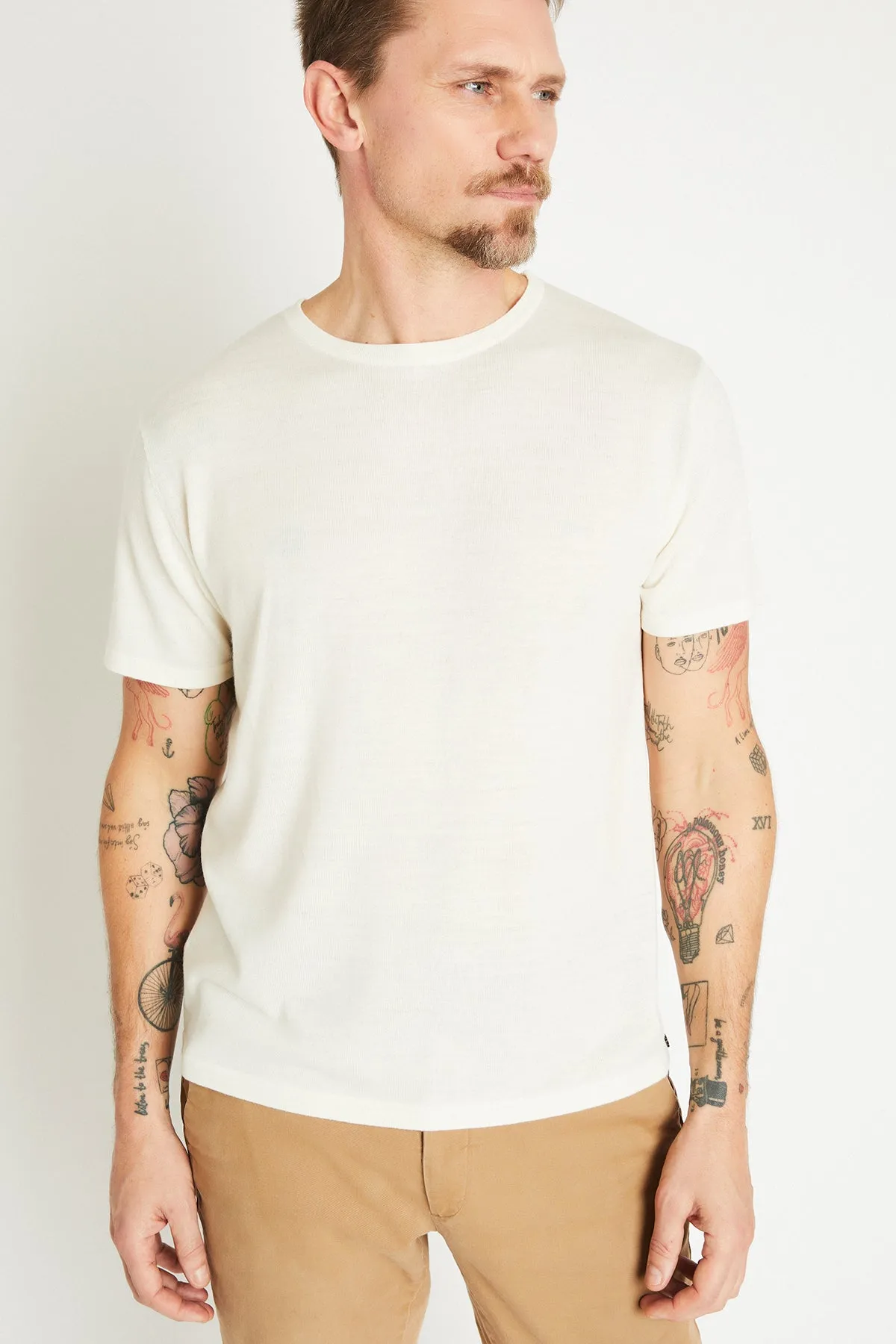   Beryll Michele Cashmere Shirt | Chalk