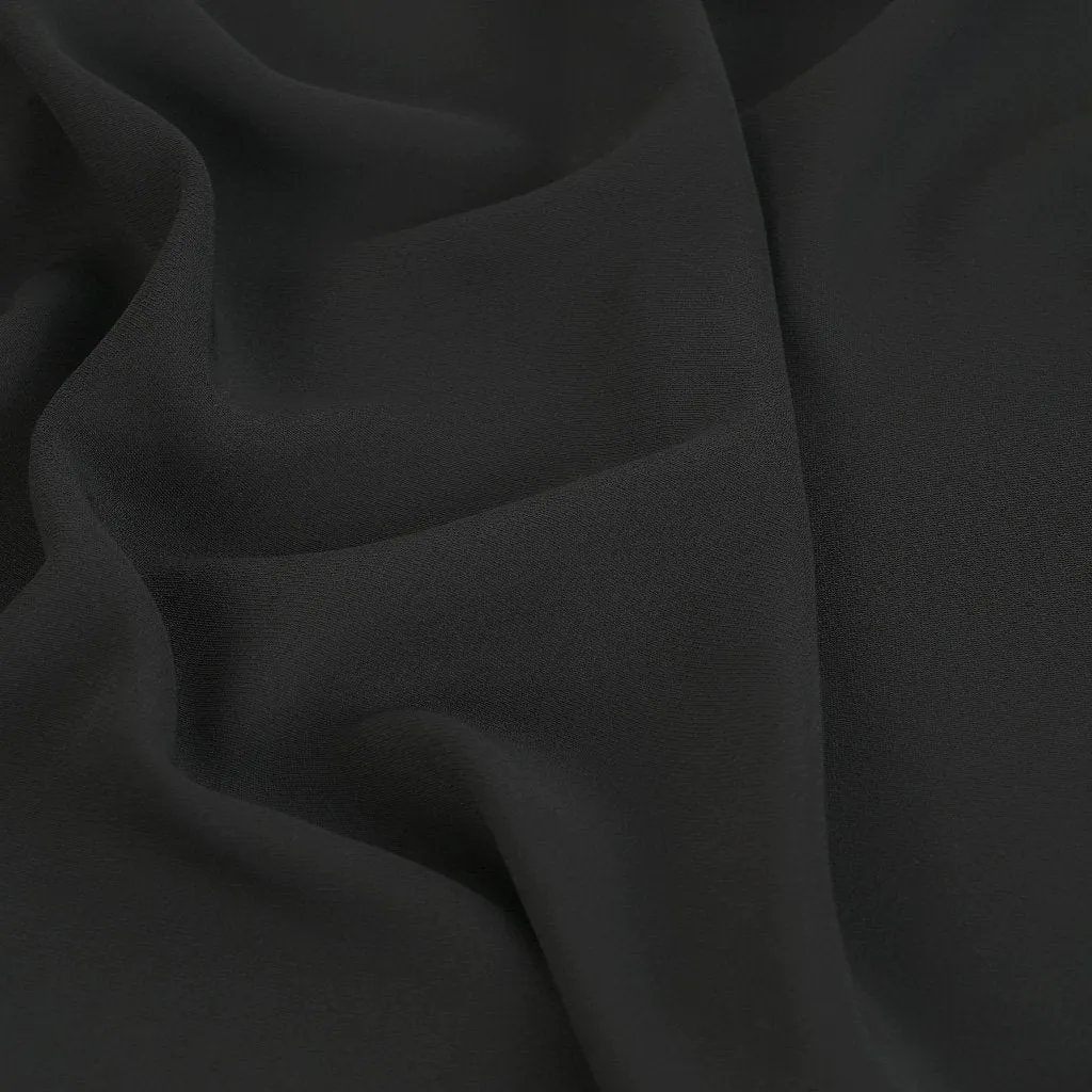Black Rib Crepe 99739