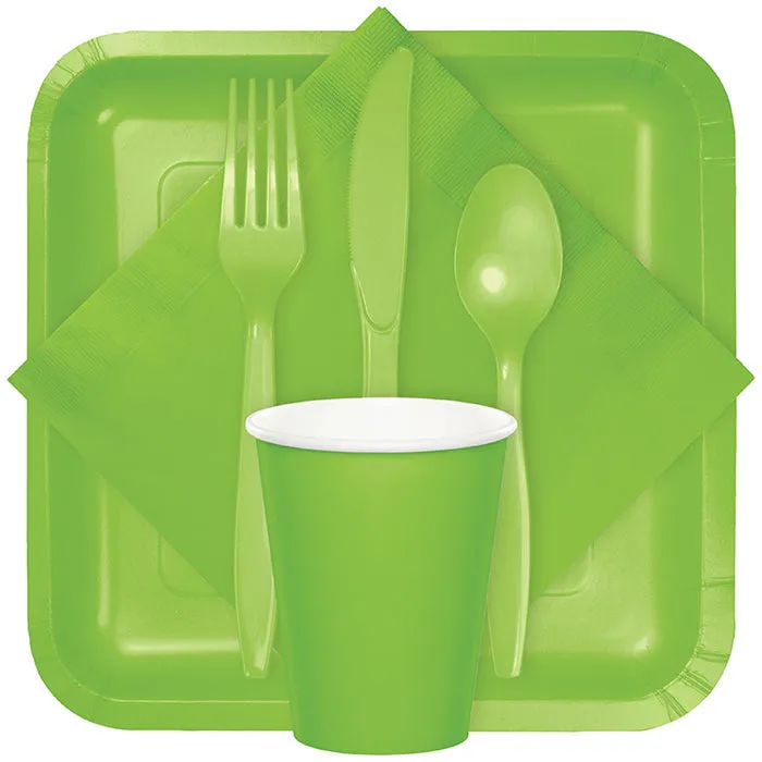 Bulk Pack of 100 Fresh Lime Luncheon Napkins 2Ply