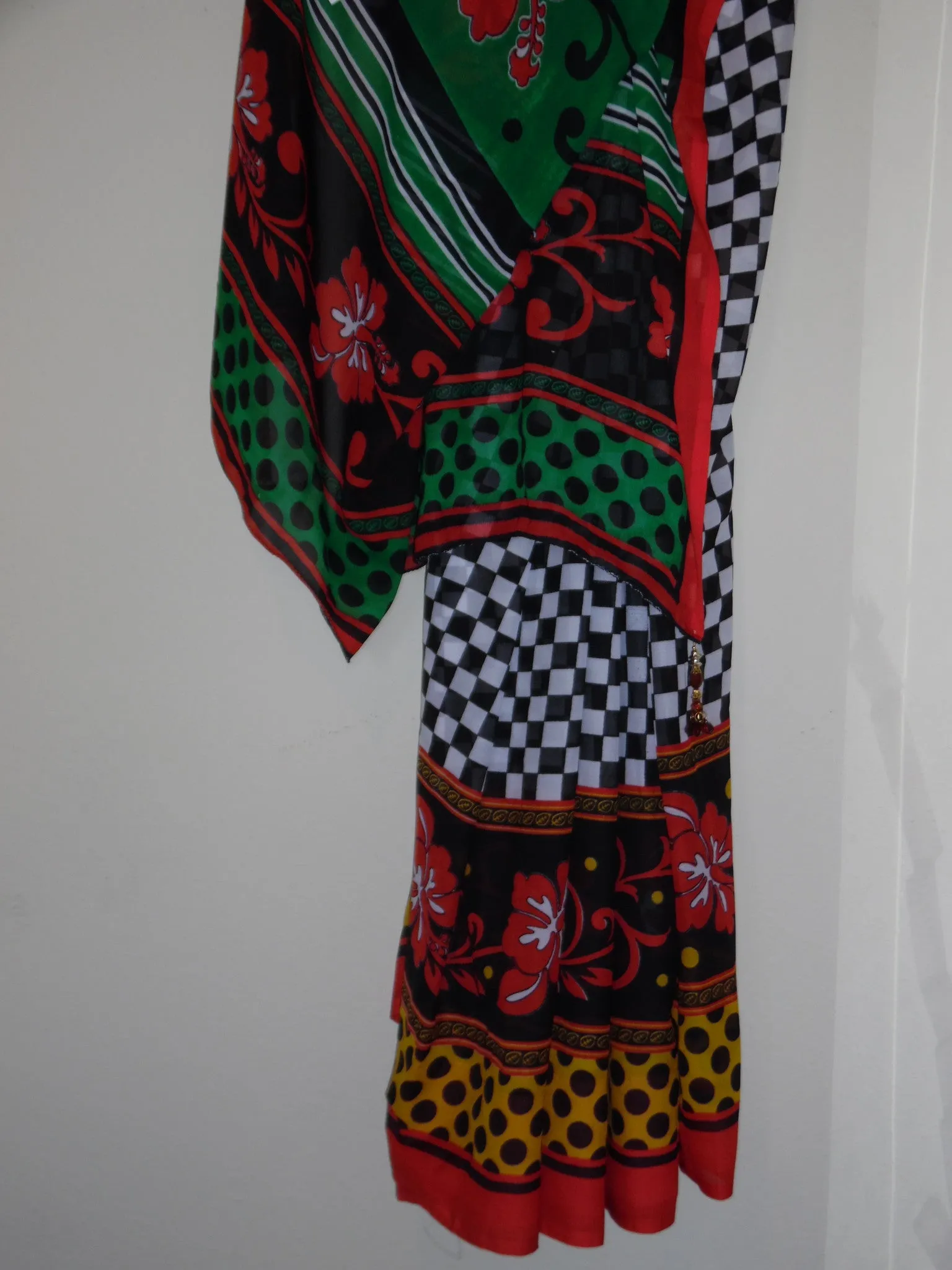 Cocktail Saree 5001 Georgette Printed Party Wear Sari Shieno Sarees