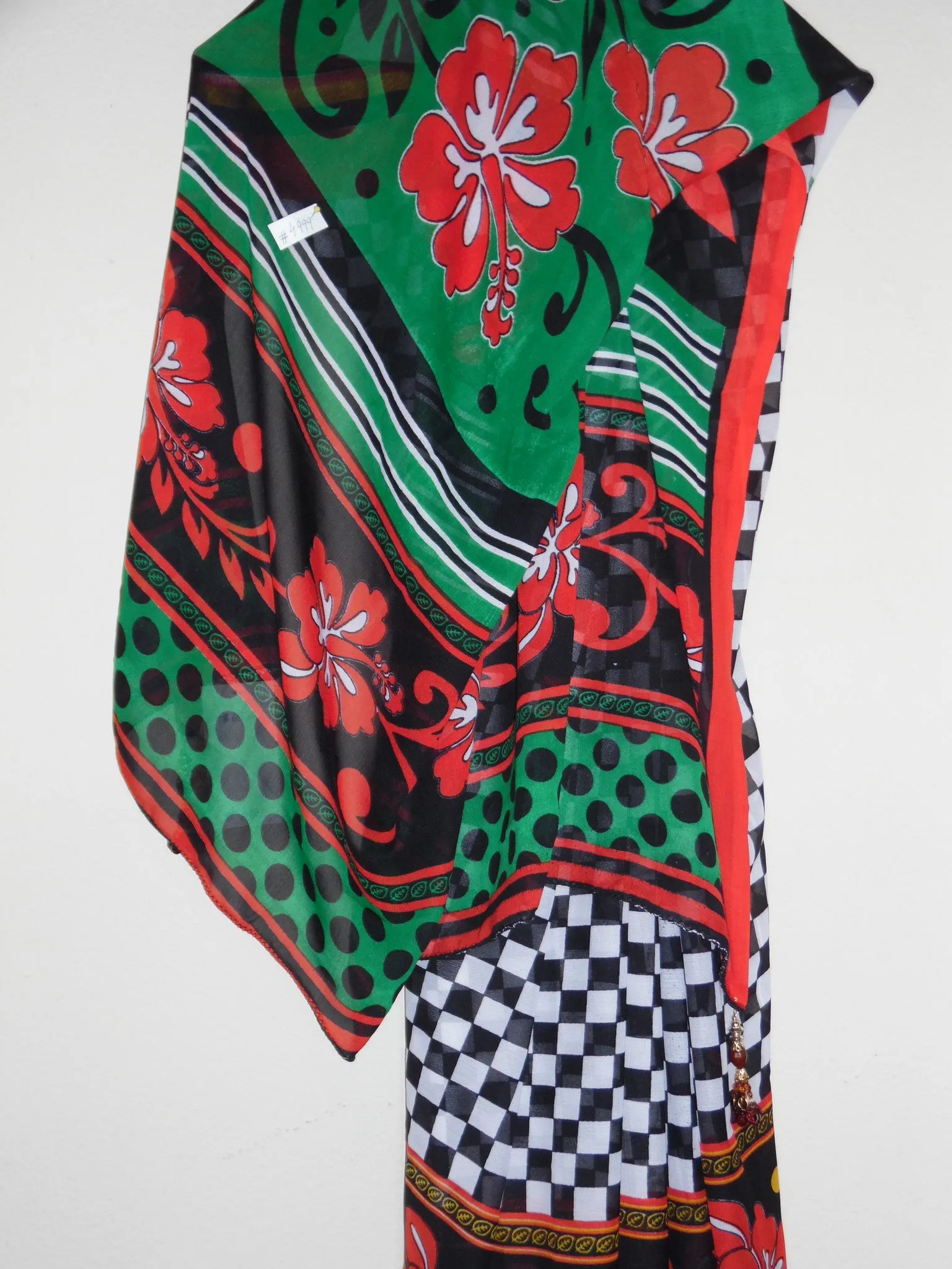 Cocktail Saree 5001 Georgette Printed Party Wear Sari Shieno Sarees