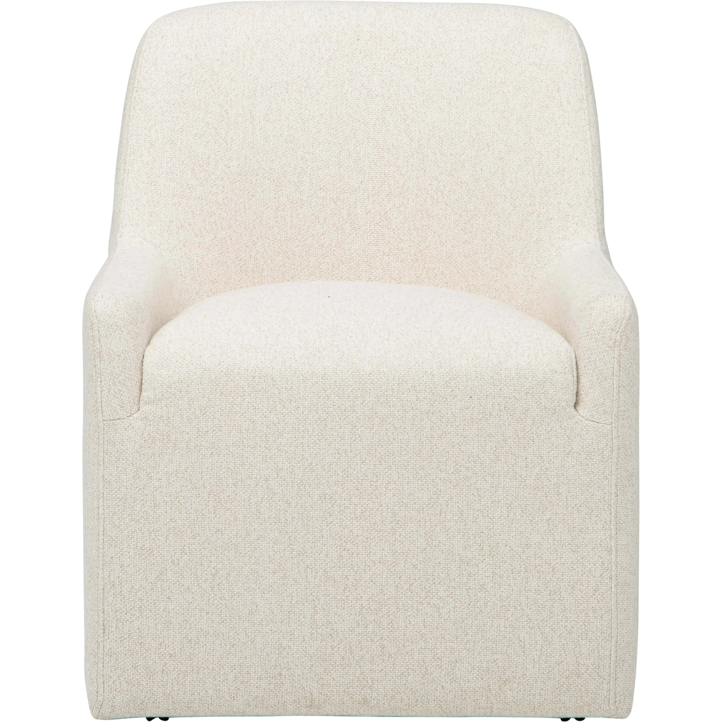 Cruz Armless Dining Chair, Lila Linen, Set of 2 by Becki Owens