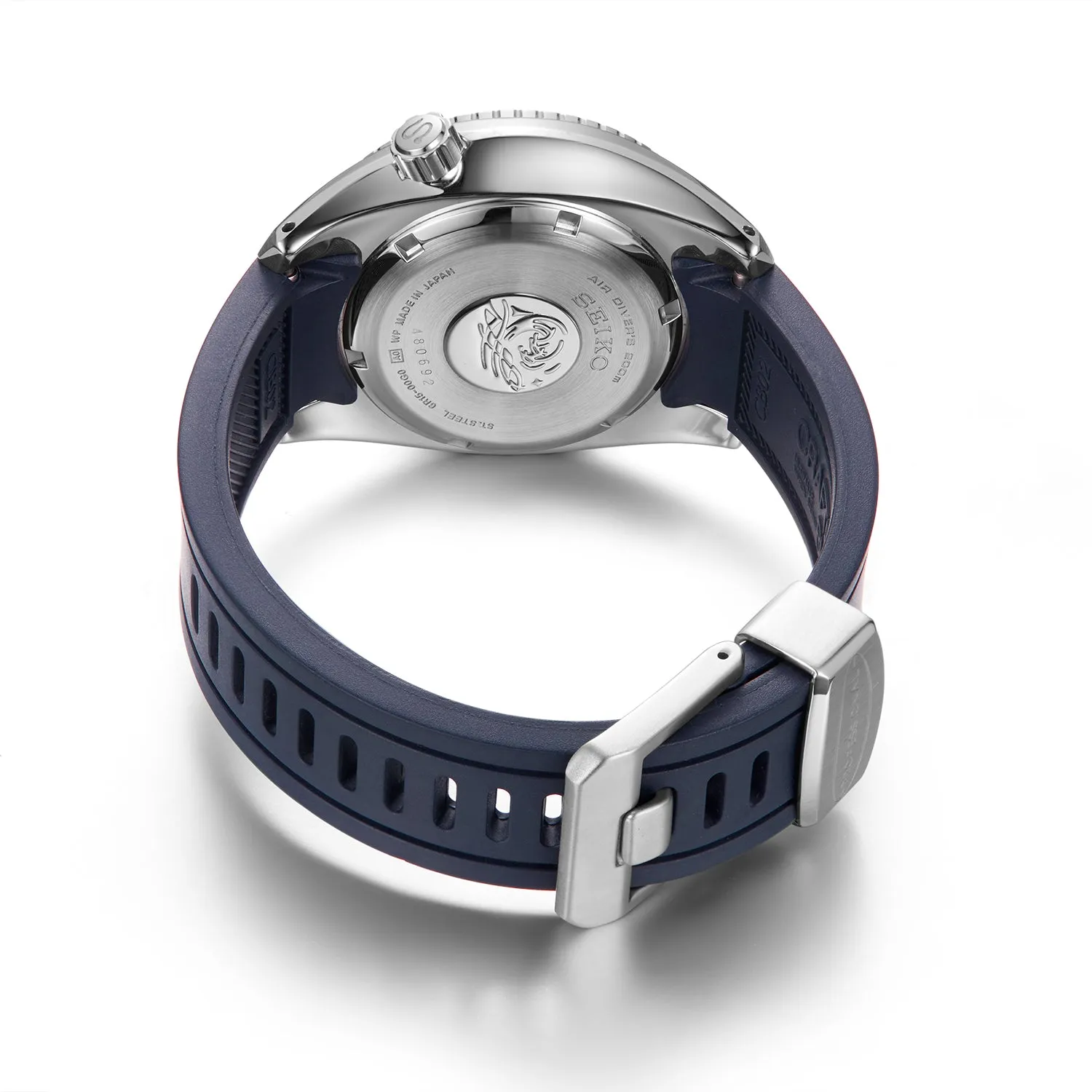 High-Quality Curved-End Rubber Strap Compatible with Seiko Sumo (CB02)