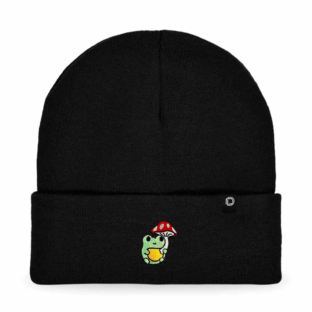 Dalix Mushroom Frog Beanie