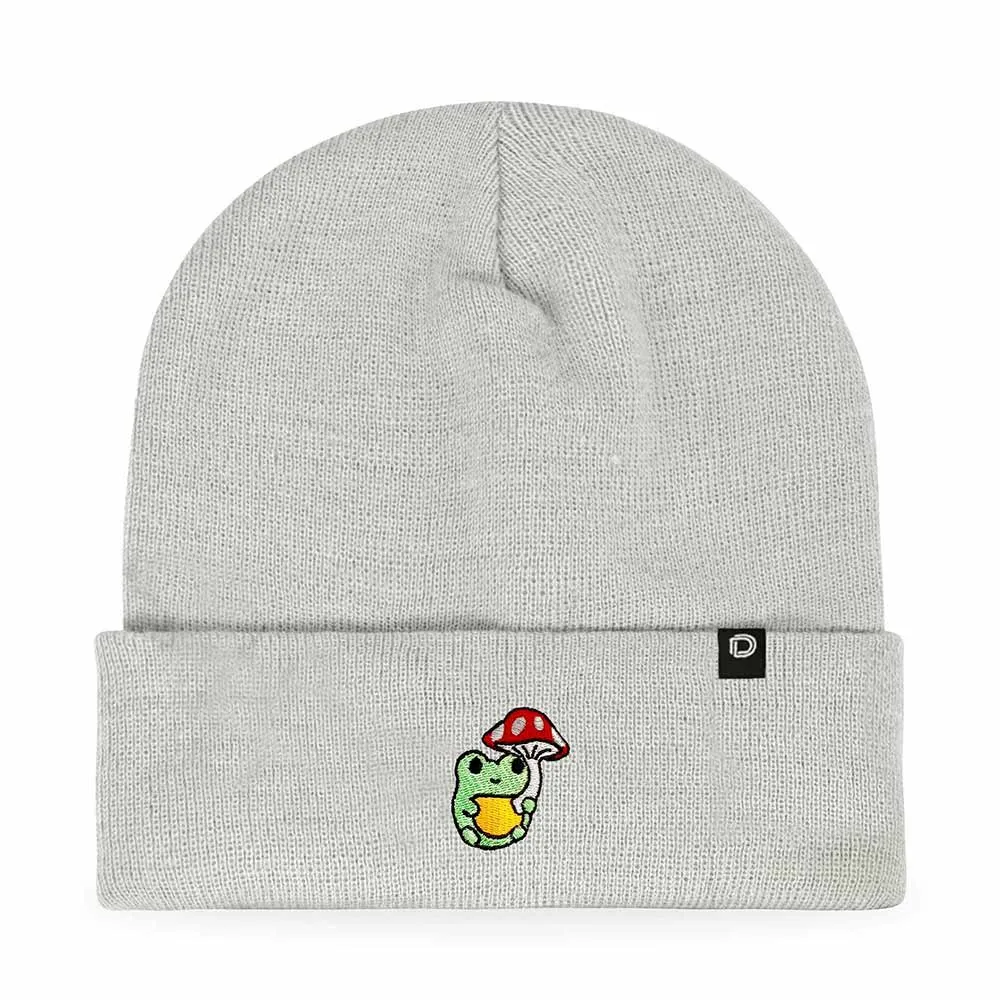 Dalix Mushroom Frog Beanie
