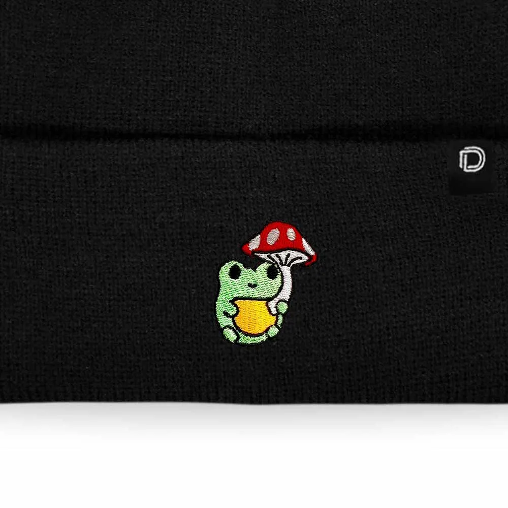 Dalix Mushroom Frog Beanie