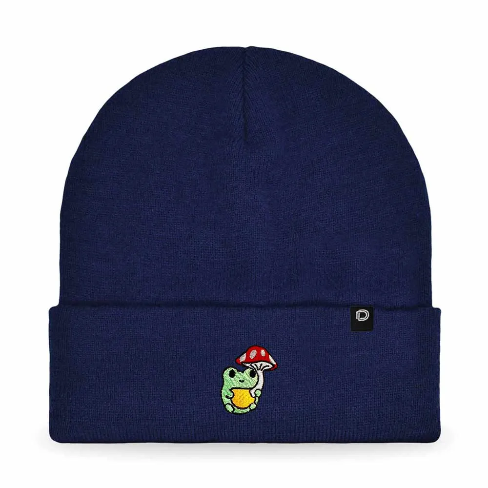 Dalix Mushroom Frog Beanie