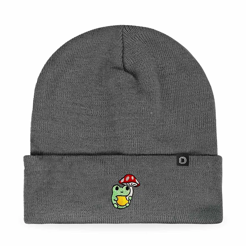 Dalix Mushroom Frog Beanie