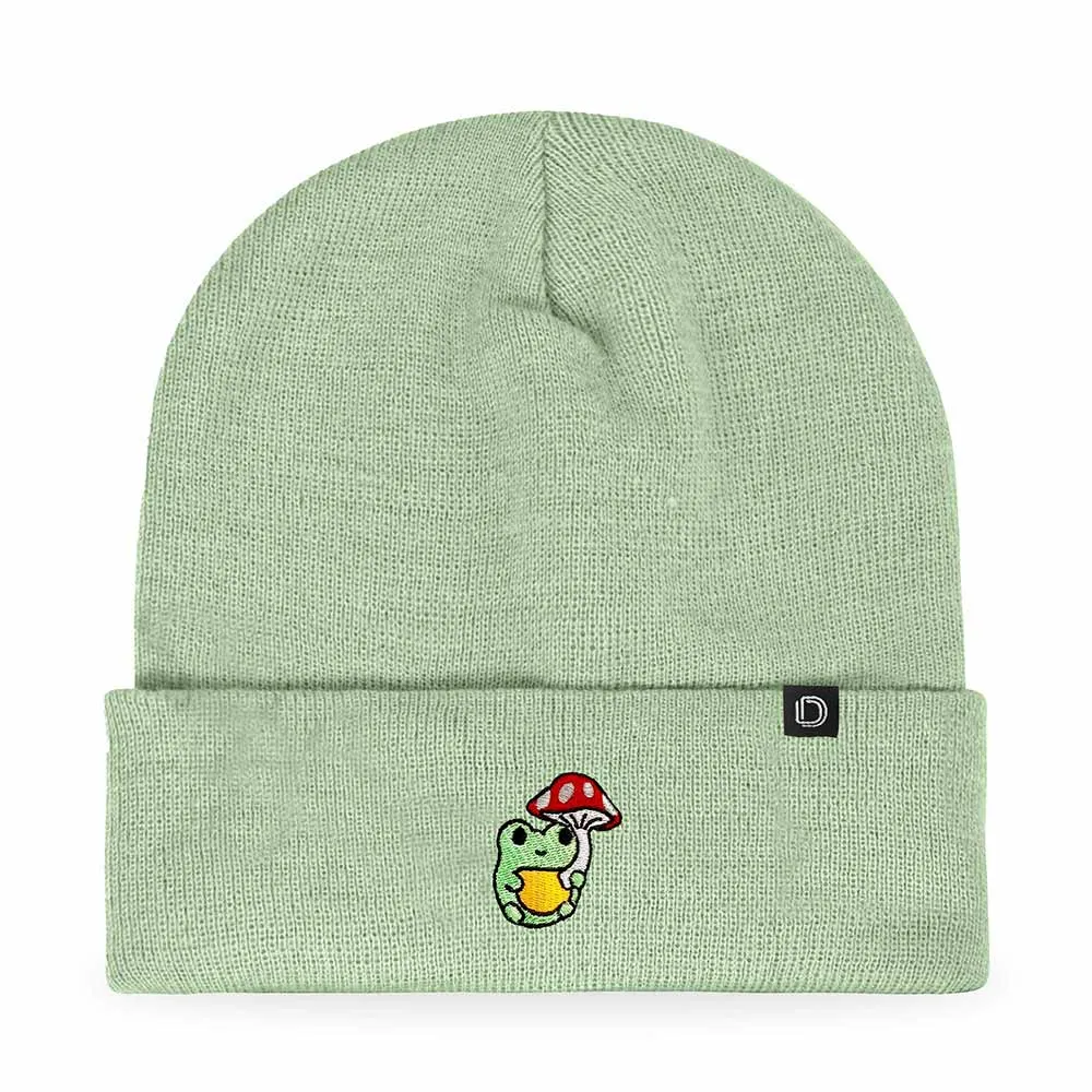 Dalix Mushroom Frog Beanie
