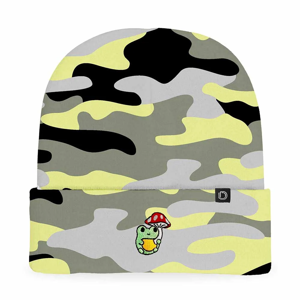 Dalix Mushroom Frog Beanie