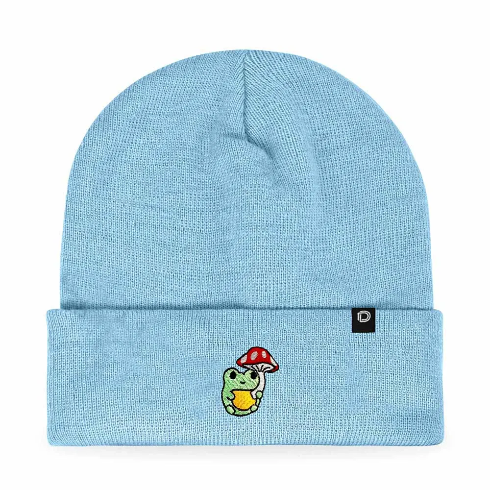 Dalix Mushroom Frog Beanie
