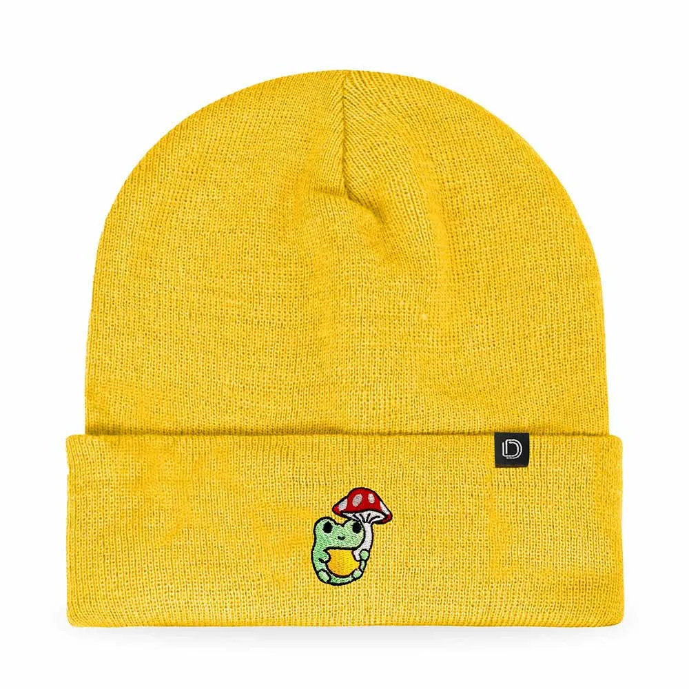 Dalix Mushroom Frog Beanie