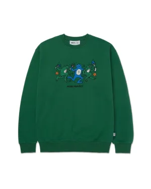 Dancin' Frogs Embroidered Crew