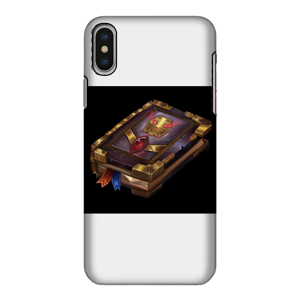 Death Spell Book Fully Printed Tough Phone Case