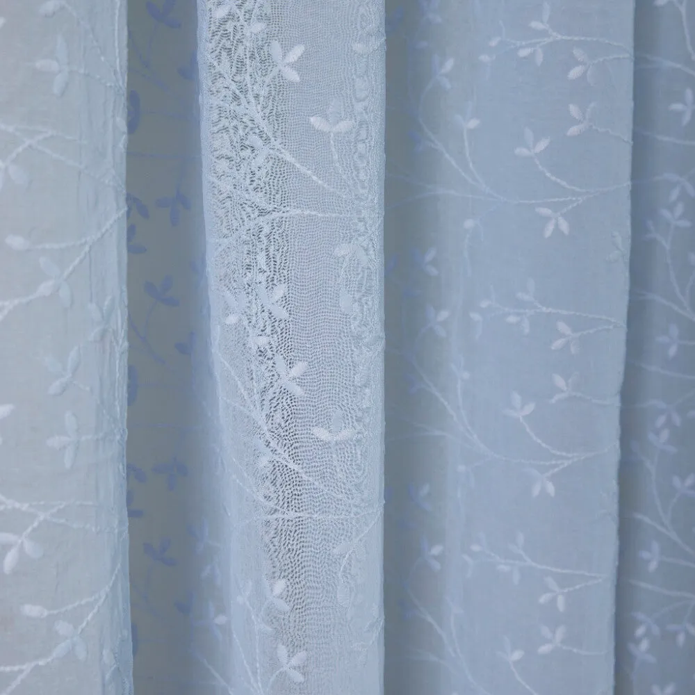 Eloise curtain 300x160 cm. light blue