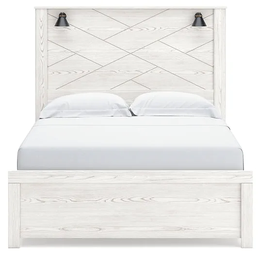 Gerridan Queen Panel Bed with Dresser and 2 Nightstands