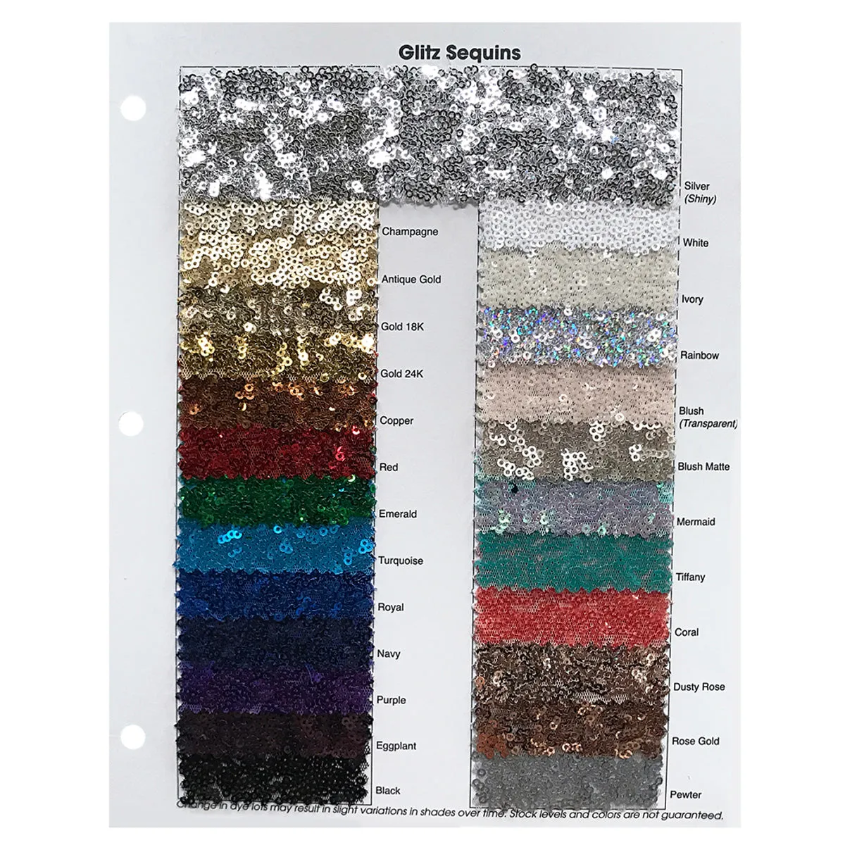 Glitz Sequins Table Linen in Red