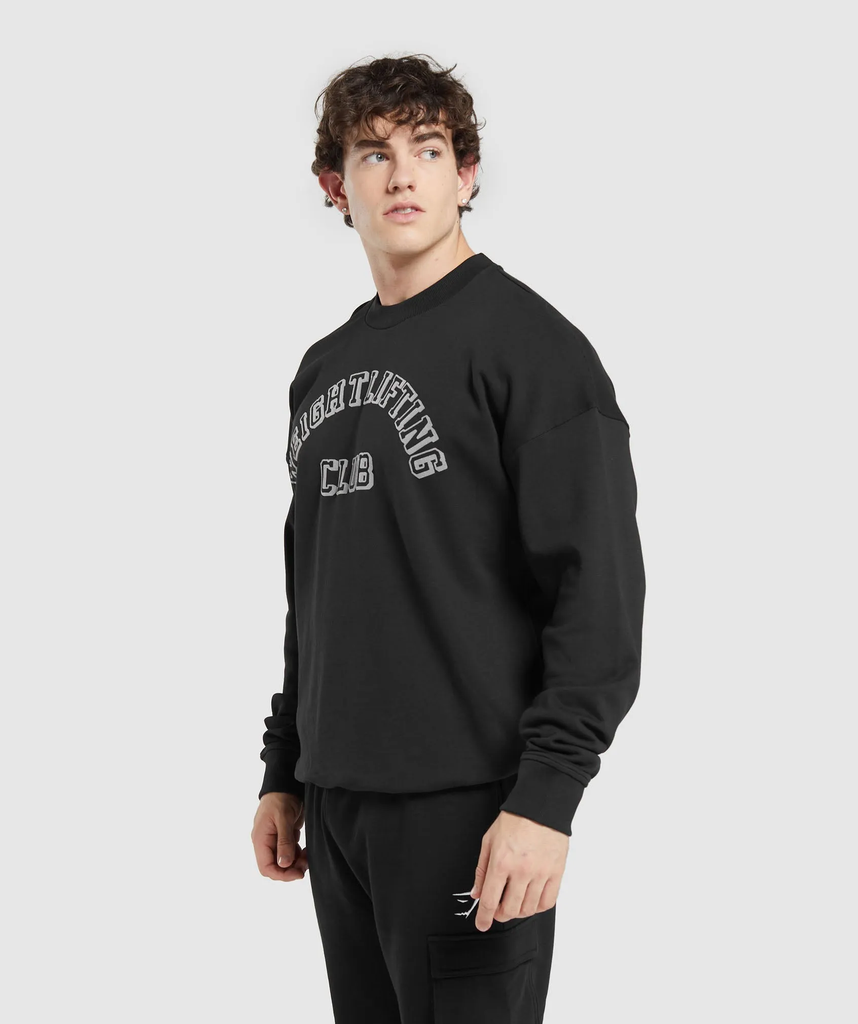 Gymshark Weightlifting Club Crew - Black
