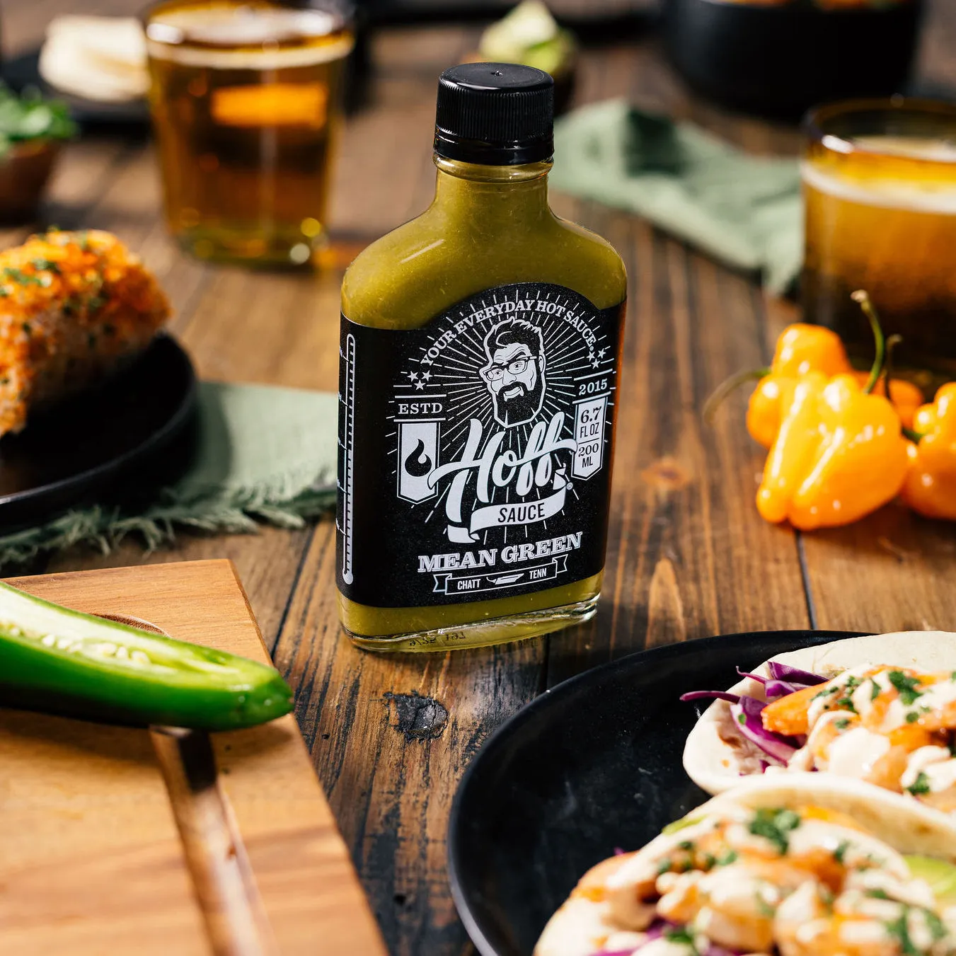 Mean Green Hot Sauce