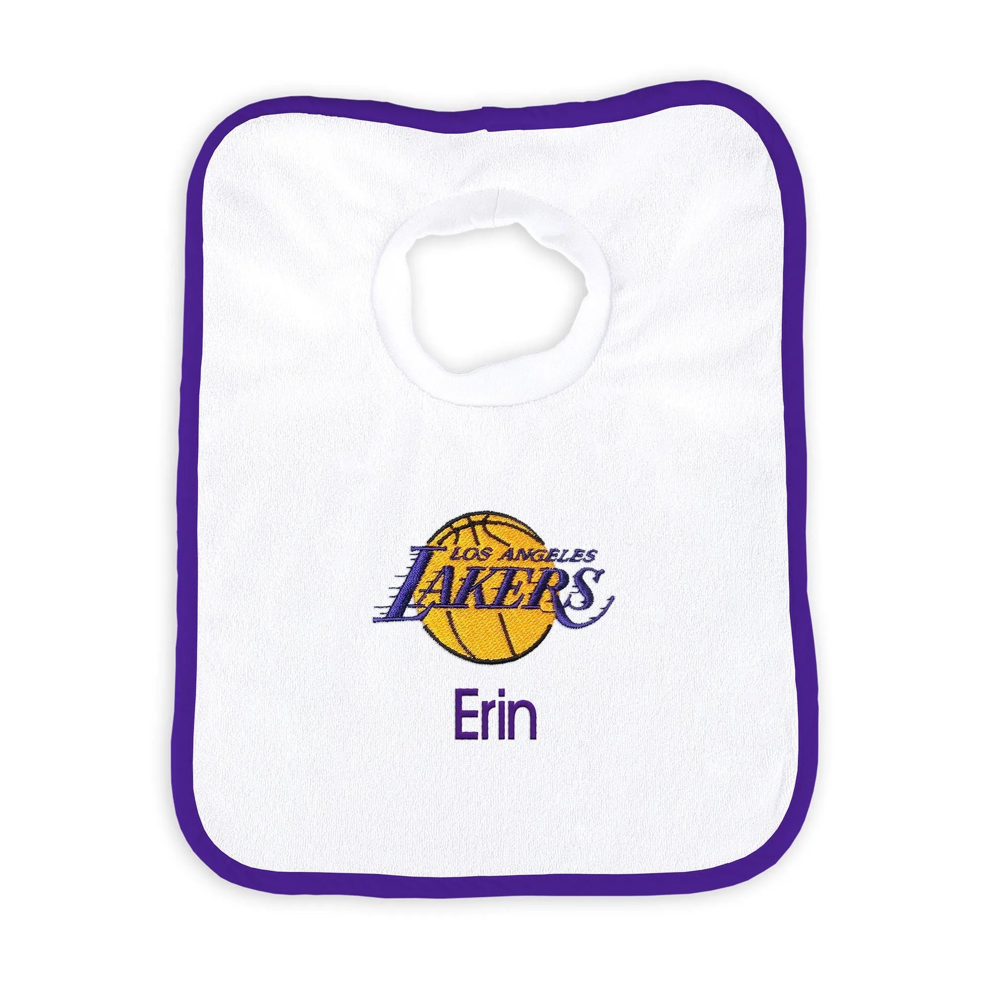 Personalized Los Angeles Lakers Large Basket - 9 Items