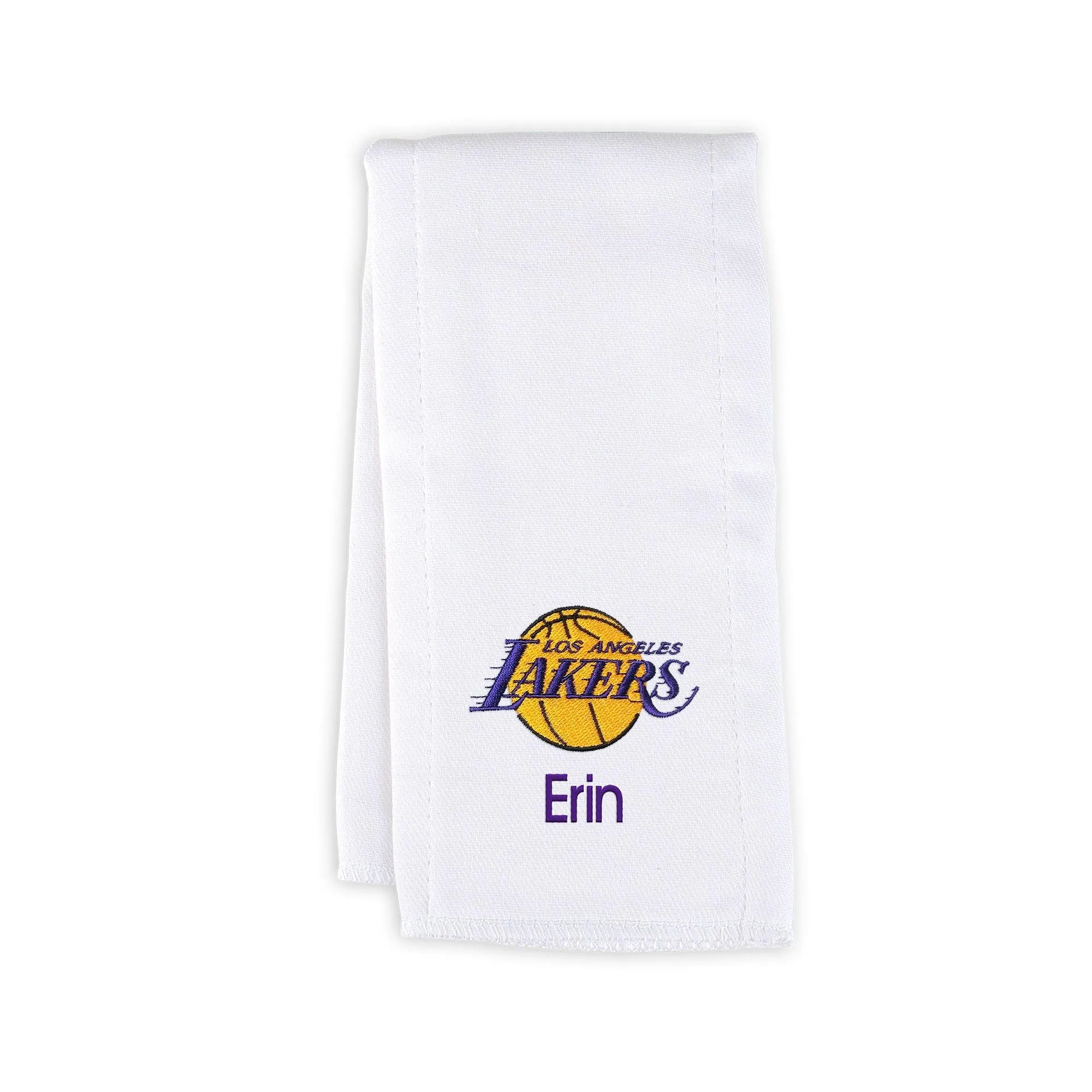 Personalized Los Angeles Lakers Large Basket - 9 Items