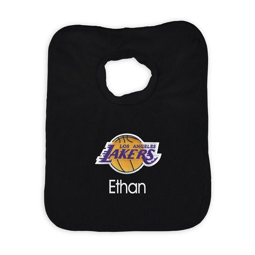 Personalized Los Angeles Lakers Pullover Bib