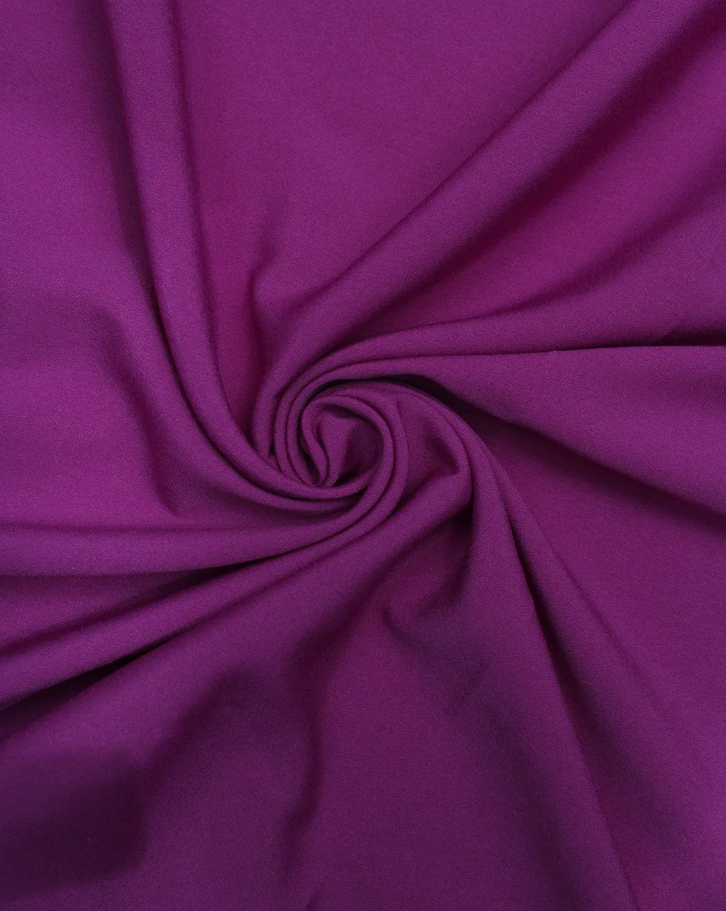Plain Purple Polyester Crepe Fabric
