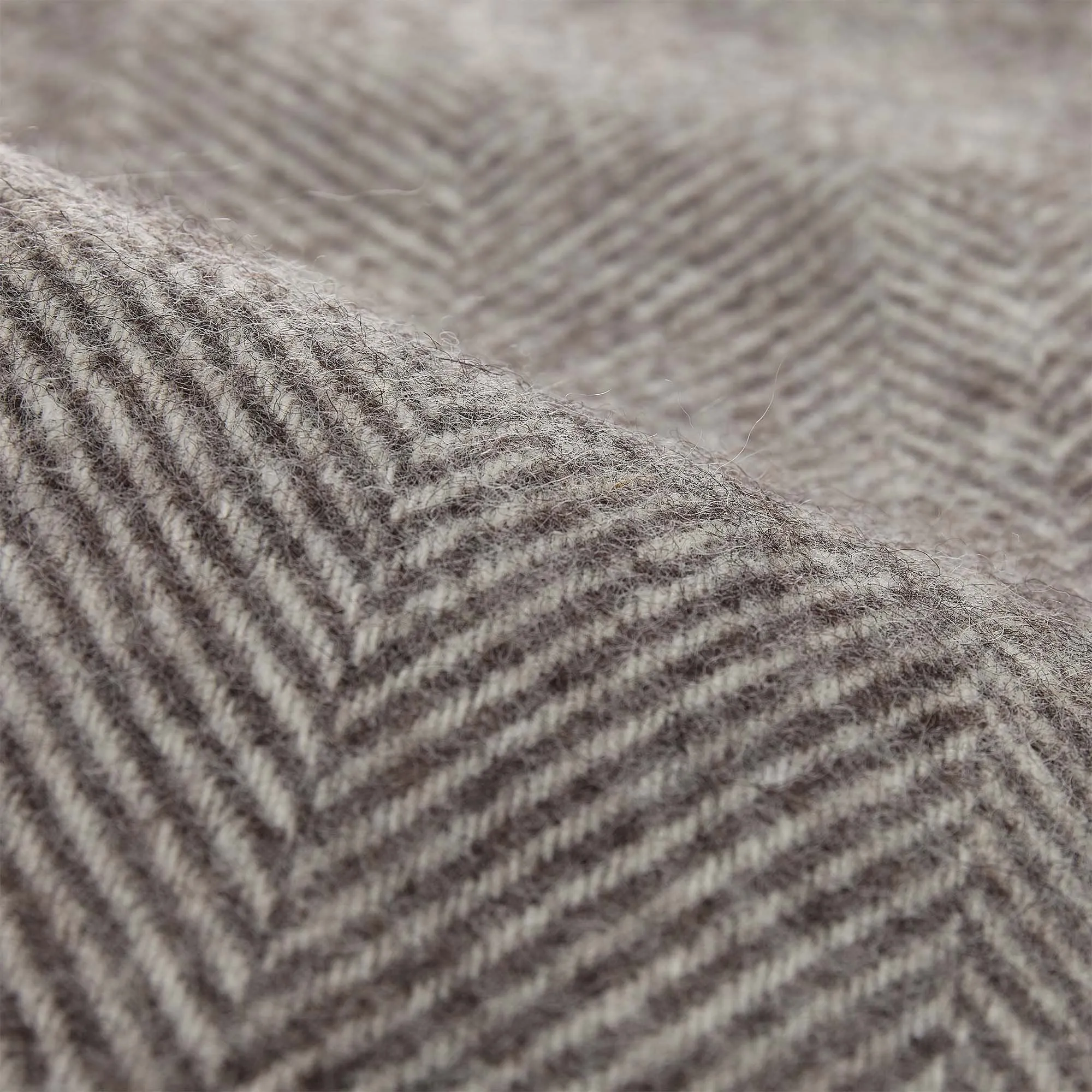 Salantai Wool Blanket [Grey/Cream]
